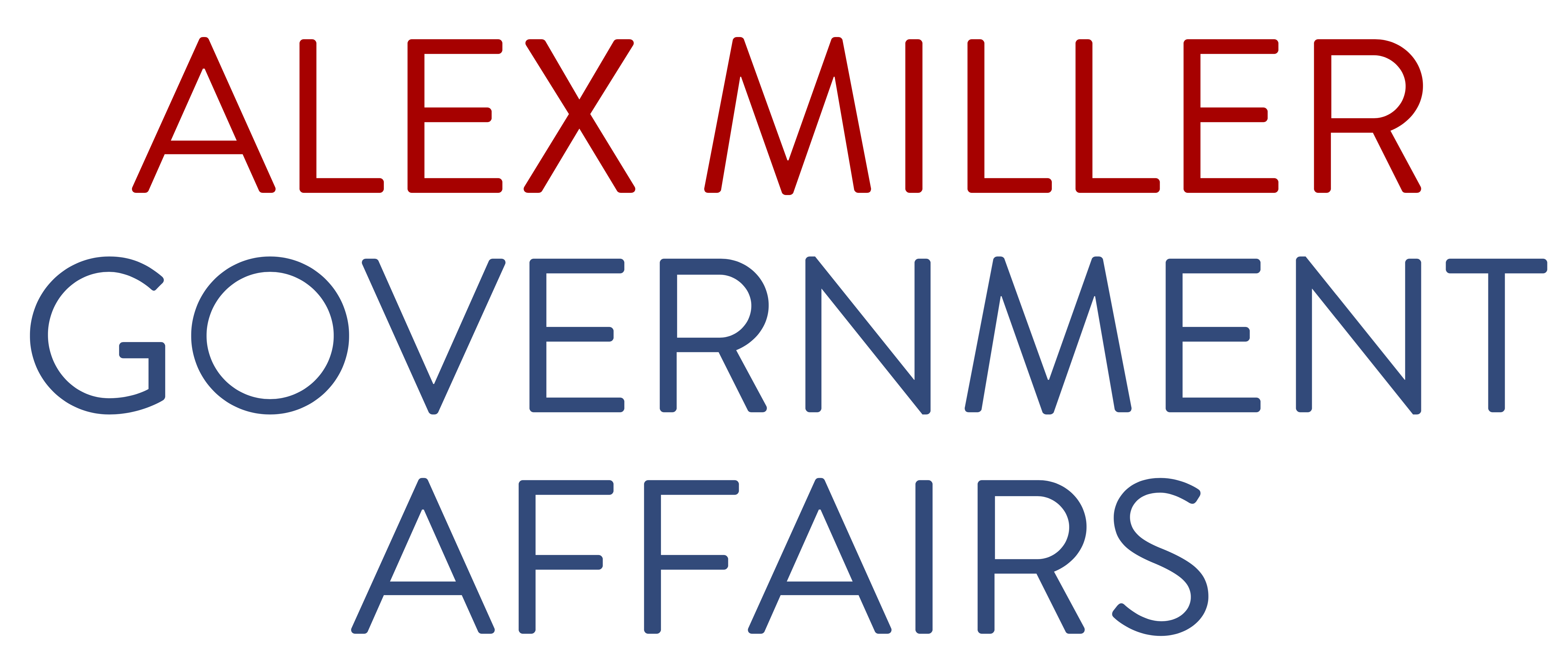 Alex Miller Government Affairs